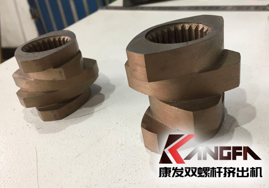 康發(fā)雙螺桿擠出機(jī)新一代具有優(yōu)良耐磨性、耐腐蝕性捏合塊已大量出品供應(yīng)，歡迎選配！